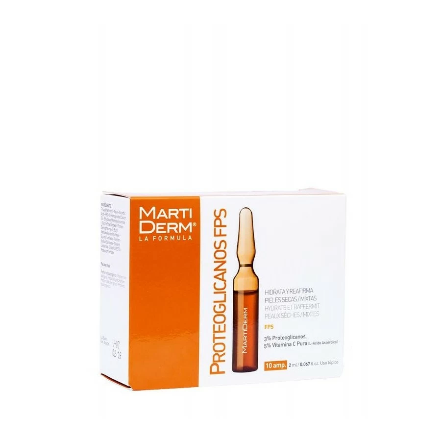 MARTIDERM PROTEOGLICANOS FPS 10 AMPOLLAS (Caja Naranja)