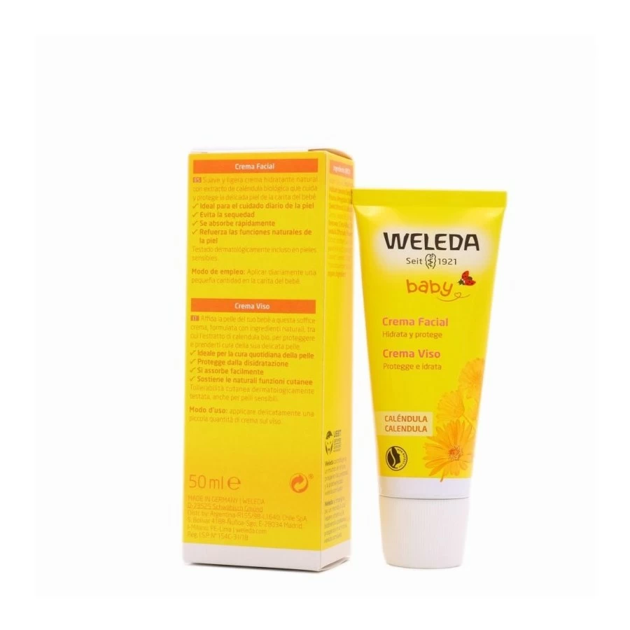 Caléndula crema facial bebé 50ML Weleda