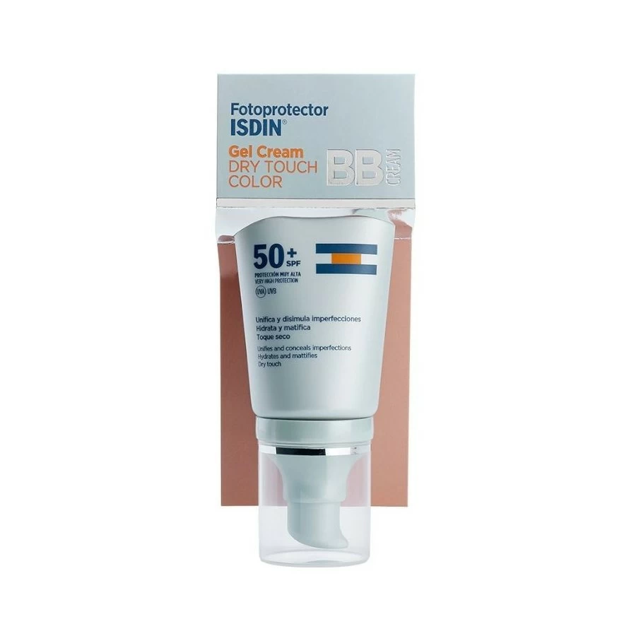 PROTECTOR SOLAR ISDIN SPF-50+ GEL CREMA COLOR