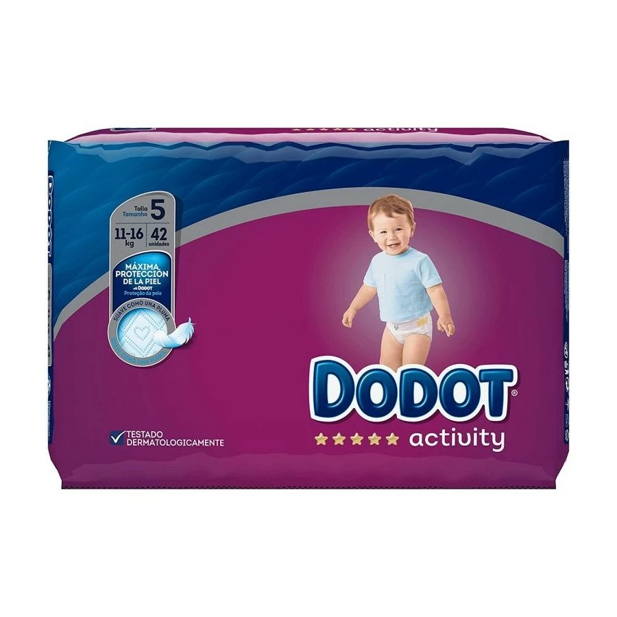 Dodot Ultra Seco Etapas Talla 5 (11-16kg) 56 unidades